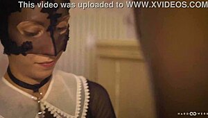 hardwerk service bang with skinny slaves in latex getting pounded by monster cocks in group action 😈