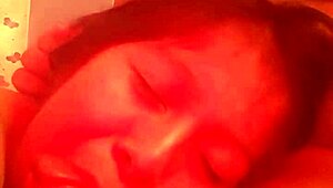 Estelita is giving a close-up blowjob to this thick cock in our homemade video