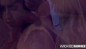 Sunny gold melons scene 3 features Chanel Camryn and Savvy Suxx in a dynamic performance