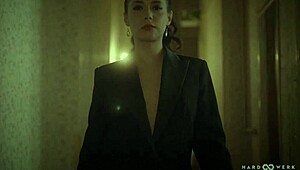 hardwerk service bang with skinny slaves in latex getting pounded by monster cocks in group action 😈