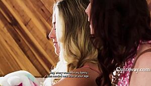 The teen discovered she needed new bigger bras. Her stepmom got excited to help with shopping.