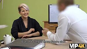 Why Does Vip4k Agent Call Lussy Sweet For Meeting But She Ends Up Fucking Him In Office?