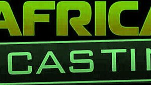 how does this petite ebony babe break into porn at a fake casting interview?