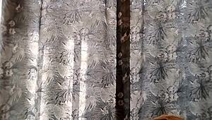 On the balcony spotting my friend and girlfriend chatting with the neighbor