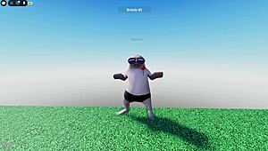 Young Hung Guy Pole Dances to Her Moaning Masturbation