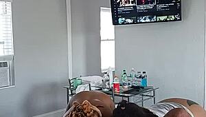 drippinvelvet and princess hayze slobber on gaktrizzy post-orgy