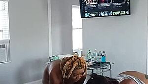 drippinvelvet and princess hayze slobber on gaktrizzy post-orgy