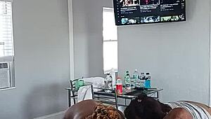 drippinvelvet and princess hayze slobber on gaktrizzy post-orgy