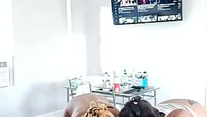 drippinvelvet and princess hayze slobber on gaktrizzy post-orgy