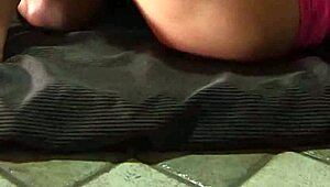 damn enteada's tight ass takes hard anal pounding from padrastro after shady massage 😈🍑💦