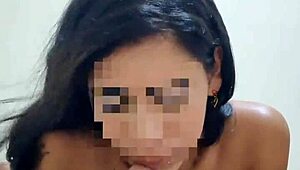 met tinder teen gives world best sloppy deepthroat gag fest