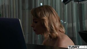 tushy spy bella spark reveals her special anal skills