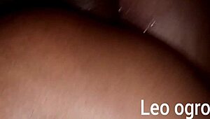 Man, that young black girl's tight asshole is getting pounded hard in this anal session!