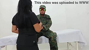 horny latina doctor fucks patient shamelessly?