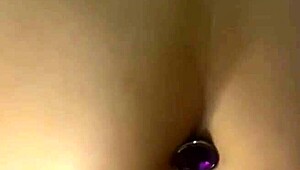 Roommate challenges subscriber to slam tight pussy making her bark his name in dorm