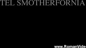 tall goddess amazon blonde dominatrix smothers man under her massive ass facesitting