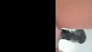 my smooth shaved latina milf pussy stuffed deep with big dildo