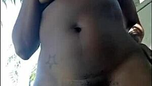 i'm flashing my squirting pussy outdoors then creampie hits ugh