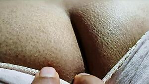 Desi Wife's Big Ass Gets Emotional Massage by Sales Boy