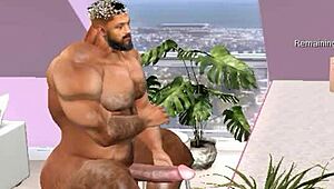 Alpha bull Chris Chester allena figa bianca da stretching per cazzo enorme