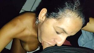 Swing house gloryhole where she sucks stranger cocks eagerly