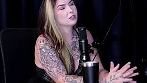 alice vasconcelos teases raphaela savanah in sheer red lingerie chat