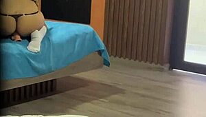 hey hijastra nalgona, your toy gaping ass makes me stroke till i cum to your moans...