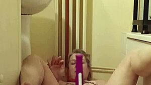 Pet Slave Eats from Bowl While Teased Mercilessly