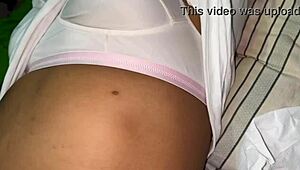 Hey babe, wanna see this big dick creampie her tight pussy missionary style?