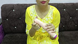 Watch my tight teen pussy squirt hard from fingering with Hindi moans and luxury orgasm.