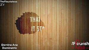 domina ana here trampling my bound subject in latex feeling that erotic bdsm energy flow