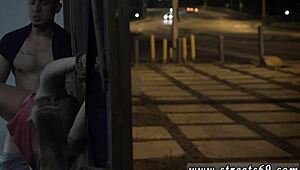 Hairy teen babe bound for first feet fetish domination fuck