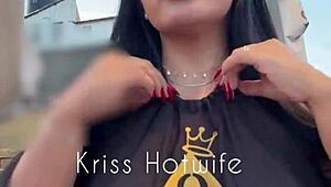 you asked for it brazilian wife flashes big pussy lips poolside in tight leggings cameltoe