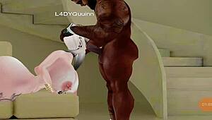 chilena teen squirts hard from double oral cock sucking and black orgasm explosion