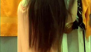 this 23-year-old spanish girl accidentally flashes her skirt in public voyeur clip