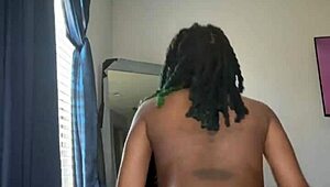 fat black ass twerks wildly shaking that small waist