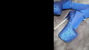 sexy laura's heels ready for that hard fuck 😈👠💦