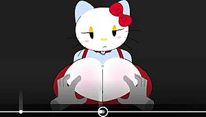 ohh hello kittyyy ughh gets her big ass banged hard by monster cock!!