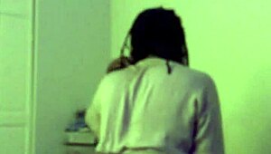 amateur ebony goddess BENT OVER RIDING COWGIRL DOGGYSTYLE in homemade sexy action