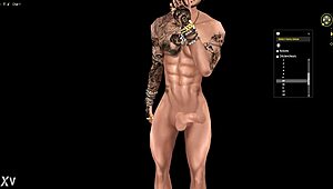 black penis monster zn21 hardcore sex in cartoon shop triggers