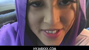 muslim alexia sneaks boyfriend for pov sex gets caught