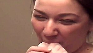 bold pantyhose threesome with femdom feet fetish