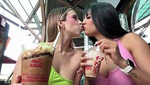 my best friend eats my ass right in the mall parking lot
