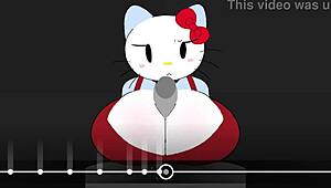 ohh hello kittyyy ughh gets her big ass banged hard by monster cock!!