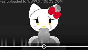 ohh hello kittyyy ughh gets her big ass banged hard by monster cock!!