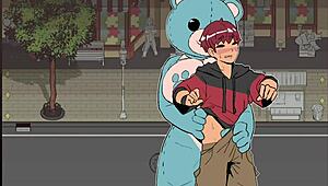 oh man my big tits milf strokes that monster cock with milk toys!!