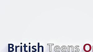 omg this collared british teen 18yo rides the fucking machine to squirting orgasm