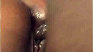 my horny wife sneaks her sugar boy in to fuck her doggystyle while hubby's away