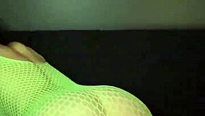 Nadia Diamo's Petite Latina Ass Twerking In Sexy Fishnet Bodysuit Slow Motion Compilation