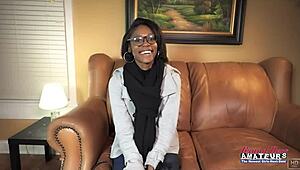 Sylvia’s Heart Pounds as Fit Brunette’s Wet Pussy and Ass Get Deeply Fucked